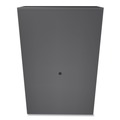  | HON H795LS.L.S Brigade 700 Series 42 in. x 18 in. x 64.25 in. Three-Shelf Enclosed Storage with Two File Drawers - Charcoal image number 3