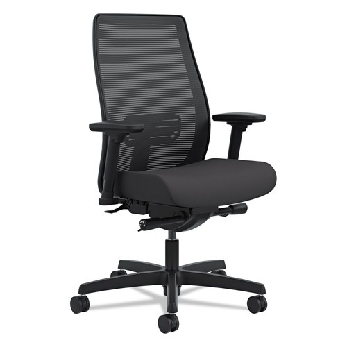 HON Endorse Mesh Mid-Back Work Chair, Black