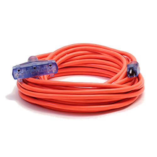  | Century Wire 15A-12-3-TRIPLE-CGM-CORD Pro Glo 15 Amp 12/3 AWG Triple Tap CGM Extension Cord image number 0