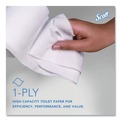 Cleaning & Janitorial Supplies | Scott 07005 Essential 3.75 in. x 2300 ft. Septic Safe Coreless JRT - White (12 Rolls/Carton) image number 5