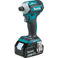 Combo Kits | Makita XT288T 18V LXT Brushless Lithium-Ion 1/2 in. Cordless Hammer Drill Driver/ 4-Speed Impact Driver Combo Kit (5 Ah) image number 2