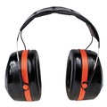 Ear Muffs | 3M H10A Peltor Optime 105 High Performance 30 dB NRR Ear Muffs - Black/Red image number 2