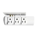  | Innovera IVR71651 6 AC Outlets 4 ft. Cord 540 Joules Surge Protector - White image number 3