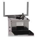 Paper & Dispensers | Sani Professional Q438FP 12 in. x 14.5 in. x 51.5 in. Pop-Up Floorstand - Black image number 2