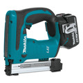 Crown Staplers | Makita XTS01T 18V LXT 3/8 in. Cordless Lithium-Ion Crown Stapler Kit image number 1