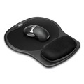 Office Furniture Accessories | Fellowes Mfg Co. 93730 Easy Glide 10 in. x 12 in. Gel Mouse Pad with Wrist Rest - Black image number 3