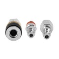 Air Tool Adaptors | Dewalt DXCM036-0207 3-Piece 1/4 in. NPT Industrial Coupler and Plug Kit image number 2