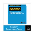 Tapes & Adhesives | Scotch 811 0.75 in. x 36 yds 1 in. Core Removable Tape - Transparent (1-Roll) image number 1