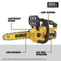 Chainsaws | Factory Reconditioned Dewalt DCCS621P1R 20V MAX Brushless Compact Lithium-Ion 12 in. Cordless Chainsaw Kit (5 Ah) image number 6