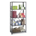 Office Jansan | Safco 6266 5-Shelf 36 in. x 18 in. x 75 in. Commercial Steel Shelving Unit - Dark Gray image number 2