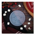 Cutlery | Dart 12SL 6 oz. to 14 oz. Plastic Lids for Foam Cups/Bowls/Containers - Translucent (1000/Carton) image number 5