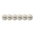Toys | Champion Sports RXLUMSET Rhino Skin 6.3 in. Diameter Luminous Dodgeball Set - Luminous White/Blue (6/Set) image number 9