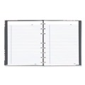 Notebooks & Pads | Blueline A6016.01 NotePro 9.25 in. x 7.25 in. Sheets Medium/College Rule 1-Subject Notebook - Pink/Gray Cover image number 3