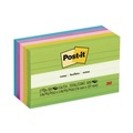 Office & Office Supplies | Post-it Notes 635-5AU 3 in. x 5 in. Original Note Ruled Pads - Floral Fantasy Collection Colors (5/Pack) image number 0
