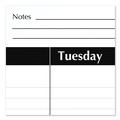  | AT-A-GLANCE SK2416-00-26 16-Month: Sep 2025 to Dec 2026 21.75 in. x 17 in. Academic Year Ruled Desk Pad - White Sheets, Black Binding/Black Corners image number 2