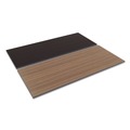  | Alera ALETT7230EW 71.5 in. x 29.5 in. Rectangular Reversible Laminate Table Top - Espresso/Walnut image number 0