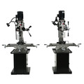 Milling Machines | JET JT9-351147 JMD-40GHPF Geared Head Mill Drill with Power Downfeed, Newall DP500 2-Axis DRO and X-Powerfeed image number 5