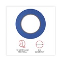 Office Jansan | Universal UNVPT14019 18 mm x 54.8 mm Premium UV-Resistant Masking Tape - Blue (2/Pack) image number 3