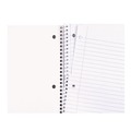 Notebooks & Pads | Universal UNV66620 10.5 in. x 8 in. 1-Subject Wide/Legal Rule Wirebound Notebook - Black Cover image number 3