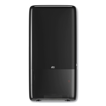 DISPENSERS | Tork 552528 1/Carton Elevation PeakServe 14.57 in. x 3.98 in. x 28.74 in. Continuous Hand Towel Dispenser - Black