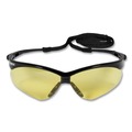 Eye Protection | Ansell 25659 Nemesis Safety Glasses - Black Frame/Amber Lens image number 0