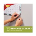 Office Jansan | Command 17024CABPK-NA 3/4 in. x 2-1/8 in. Poster Strips - White (4/Pack, 100 Packs/Carton) image number 4