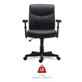 Office Chairs | Alera ALEHH42B19 Harthope Leather Task Chair Supports Up to 275 lbs. - Black image number 7