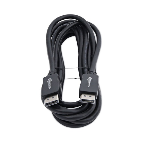 Office Electronics & Batteries | Innovera IVR30032 10 ft. DisplayPort Cable - Black image number 0