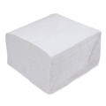 Paper Towels and Napkins | Boardwalk BWK8307 17 in. x 17 in. 1-Ply Dinner Napkin - White (250/Pack, 12 Packs/Carton) image number 0