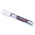 Office Jansan | Deflecto SMA510-V4-WT Wet Erase Markers with Medium Chisel Tip - White (4/Pack) image number 4