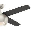 Ceiling Fans | Casablanca 59333 54 in. Valby Matte Nickel Ceiling Fan with Light and Wall Control image number 3