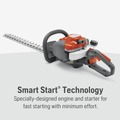  | Husqvarna 122HD60 21.7cc Gas 23 in. Dual Action Hedge Trimmer image number 6