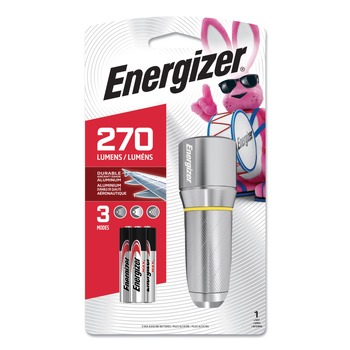 Energizer Vision HD with 3 AAA Batteries- Silver
