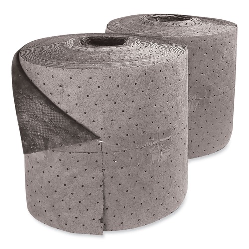 Sorbents | HOSPECO AS-INB-R2 TASKBrand All Sorb 15 in. x 150 ft. 24.5 Gallon Industrial Sorbent Roll (2/Carton) image number 0