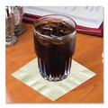 Cutlery | Hoffmaster 180317 ECRU 2 Ply 9-1/2 in. x 9-1/2 in. Beverage Napkins (1000/carton) image number 3