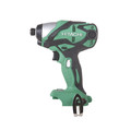Drill Drivers | Hitachi WH18DSDLP4 18V Lithium-Ion 1/4 in. Cordless Impact Driver (Tool Only / Open Box) image number 1