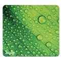 Office Jansan | Allsop 31624 8.5 in. x 8 in. Naturesmart Mouse Pad - Leaf Raindrop Design image number 0