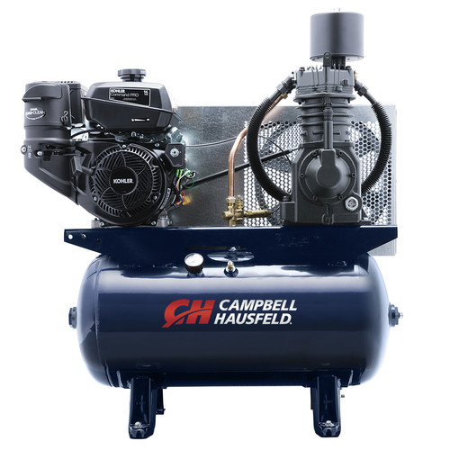 Stationary Air Compressors | Campbell Hausfeld TF2136 14 HP 2 Stage 30 Gallon Oil-Lube Horizontal Air Compressor image number 0