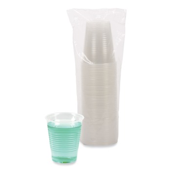 Boardwalk 12 oz. Plastic Cold Cups - Translucent (1000/Carton)