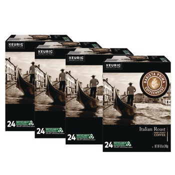 Barista Prima Coffeehouse K-Cups Coffee Pack - Italian Roast (96/Carton)