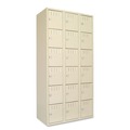 Office & Office Supplies | Tennsco BS6-121812-C-SND 36 in. x 18 in. x 72 in. Triple Stack Box Compartments - Sand image number 0