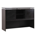 Office Desks & Workstations | Alera ALESE267215ES 72 in. x 15 in. x 42.5 in. Sedina Series Hutch with Sliding Doors - Espresso image number 1