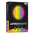 Office Jansan | Astrobrights 21289RFID 8.5 in. x 11 in. 24 lbs. Bond Weight Happy Assortment Color Paper - Assorted Happy Colors (500/Ream) image number 0