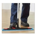 Mops | Rubbermaid Commercial 2132428 18.25 in. x 4 in. Adaptable Flat Mop Frame - Black/Gray/Red image number 3