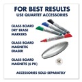 Office & Office Supplies | Quartet G7442E Element Aluminum Frame 74 in. x 42 in. Glass Dry-Erase Board - White/Silver image number 2