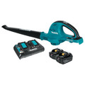 Handheld Blowers | Factory Reconditioned Makita XBU01PT-R 18V X2 LXT Lithium-Ion Cordless Handheld Blower Kit with 2 Batteries (5 Ah) image number 0