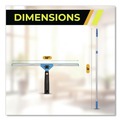 Cleaning Tools | Gritt Commercial GRI1306F183PK Pro Window Washing Kit with Swivel Squeegee and 6 ft Telescopic Pole, 18-in Wide Blade, 3/Kit image number 4
