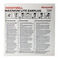 Ear Protection | Howard Leight by Honeywell LPF-30 30NRR MAXIMUM Lite Corded Single-Use Earplugs - Green (100/Box) image number 2