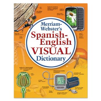 Merriam Webster 1152 Pages Paperback Spanish-English Visual Dictionary