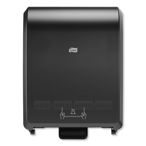 Cleaning & Janitorial Supplies | Tork 772828 12.32 in. x 9.32 in. x 15.95 in. Mechanical Hand Towel Roll Dispenser for H80 System - Black image number 0
